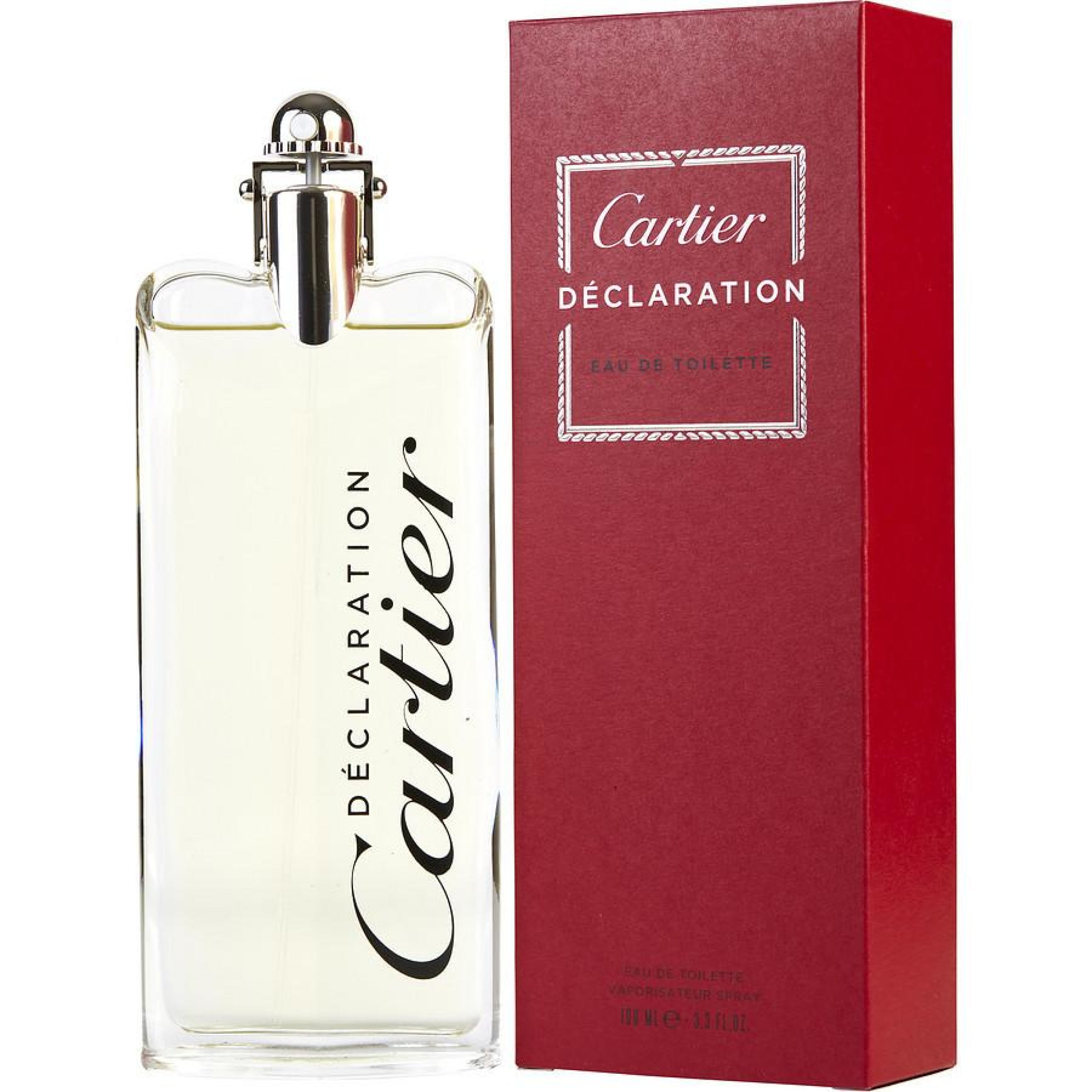 Cartier Declaration Eau de Toilette Spray for Men - Fresh & Woody Fragrance for Day & Night Wear, Office & Special Occasions