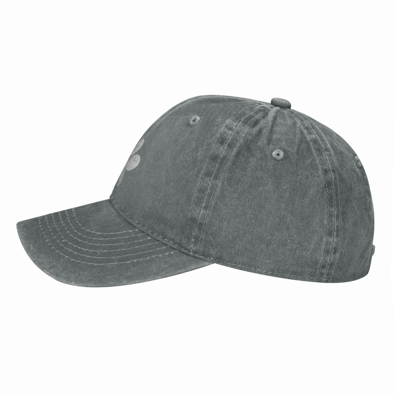 Funny Dog Paw Print Golf Hat for Women & Men - Summer Travel Hiking Cap - Breathable UV Protection Outdoor Sports Hat - Perfect Gift for Dog Lovers & Pet Owners
