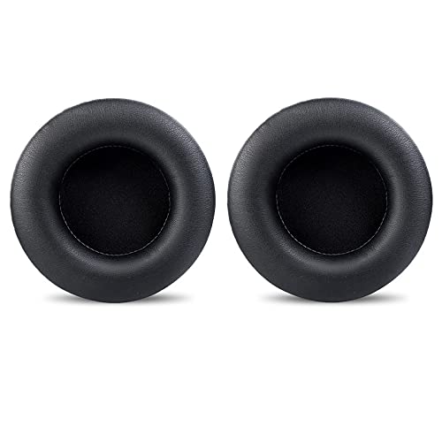 SteelSeries Siberia V1 V2 V3 Prism Gaming Headphone Replacement Ear Pads - Premium Black Leather Cushion Covers for Comfort & Noise Isolation - Perfect for Gaming, Music & Long Wear Sessions
