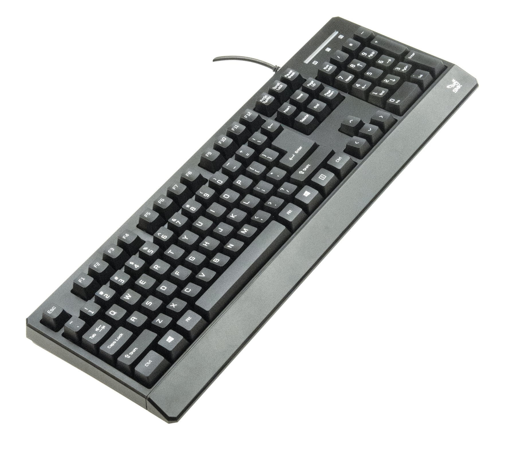 SMK-Link TAA Compliant USB Wired Keyboard (VP3810) - Ergonomic Computer Keyboard for Office, Gaming & Home Use