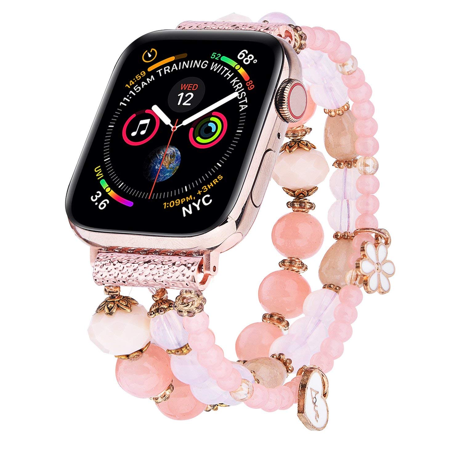Premium Fashion Bands Compatible with Apple Watch 38mm 40mm 41mm 42mm 44mm 45mm 49mm - Stylish iWatch Strap for Men & Women - Perfect for Workouts, Daily Wear & Apple Watch Series Ultra/8/7/6/SE/5/4/3/2/1