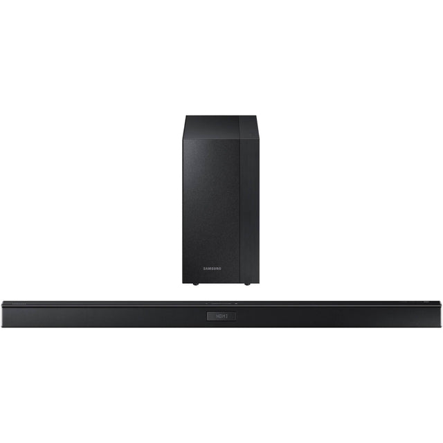 Samsung HW-KM45 2.1 Channel 300W Soundbar with Wireless Subwoofer - Immersive Home Theater Audio for Movies, Music & Gaming (Black)
