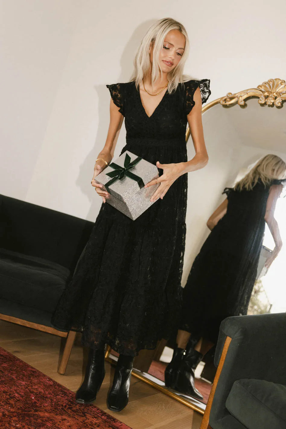 Stylish Black Isn't It Lovely Dress - Perfect for Evening Parties & Special Occasions | Final Sale