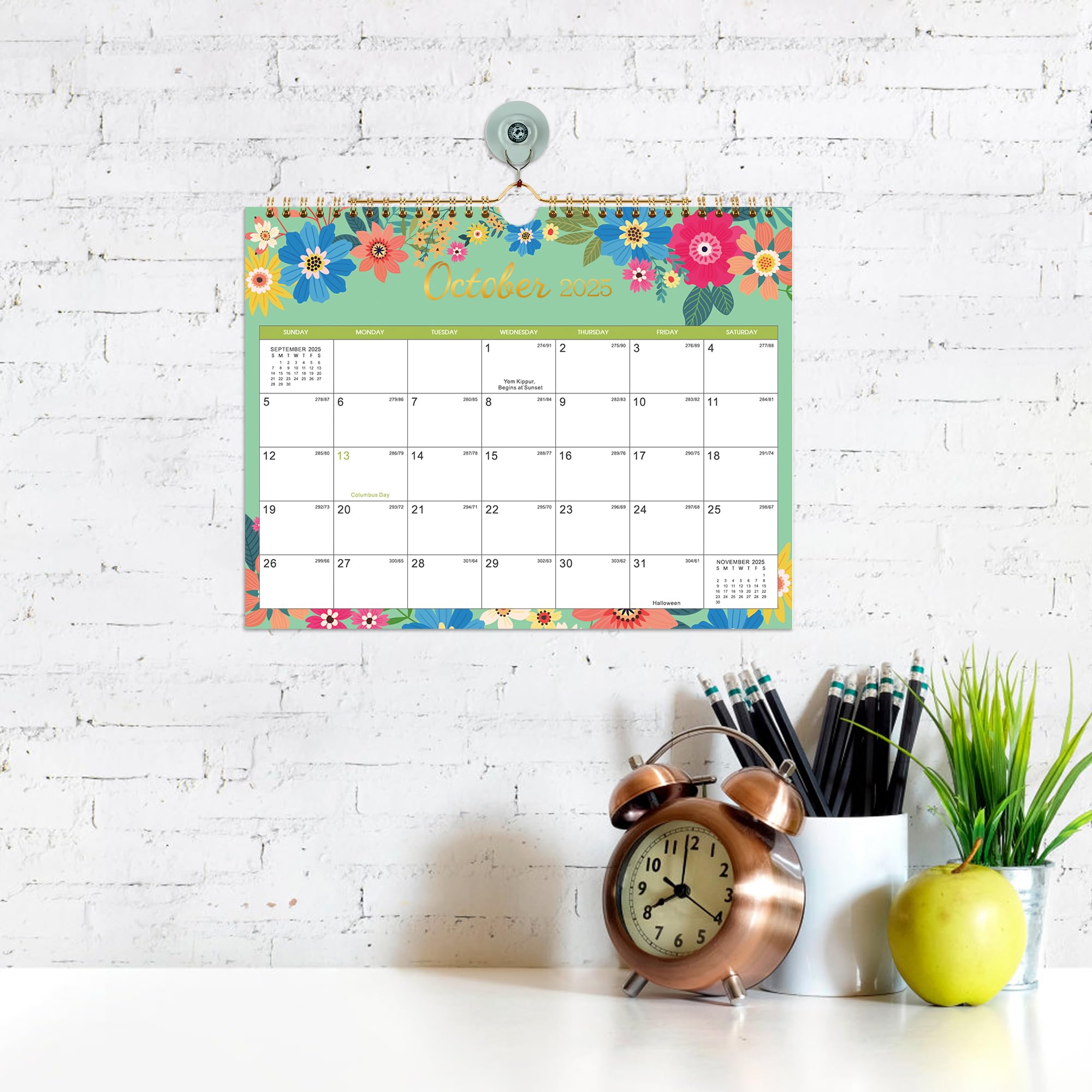 2025-2026 Wall Calendar | 18-Month Planner (July 2025 - December 2026) | 11