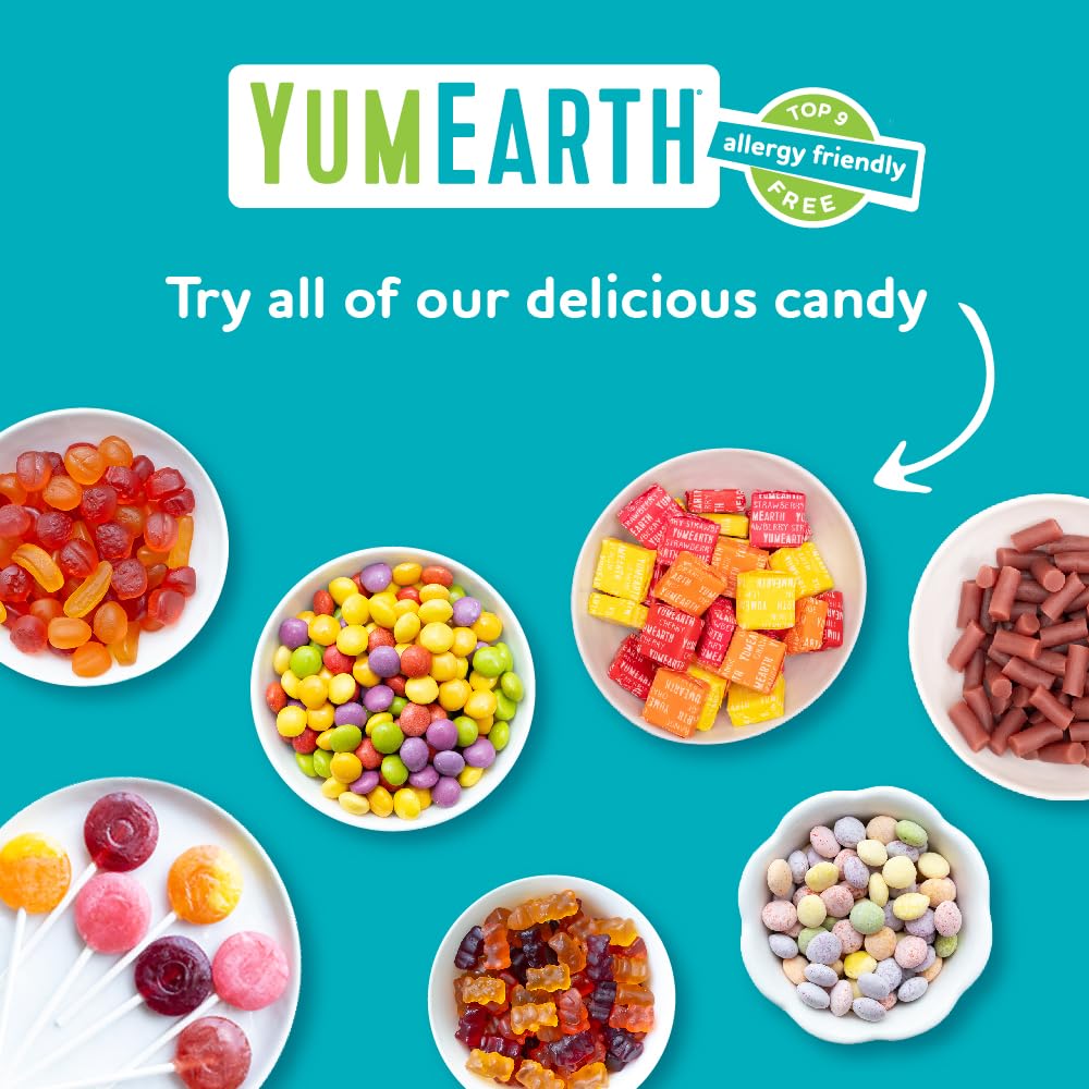YumEarth Organic Fruit Snacks - 35 Count Pack | Gluten Free, Vegan & Non-GMO | Healthy Kids Snacks for Lunch Box, School & On-The-Go