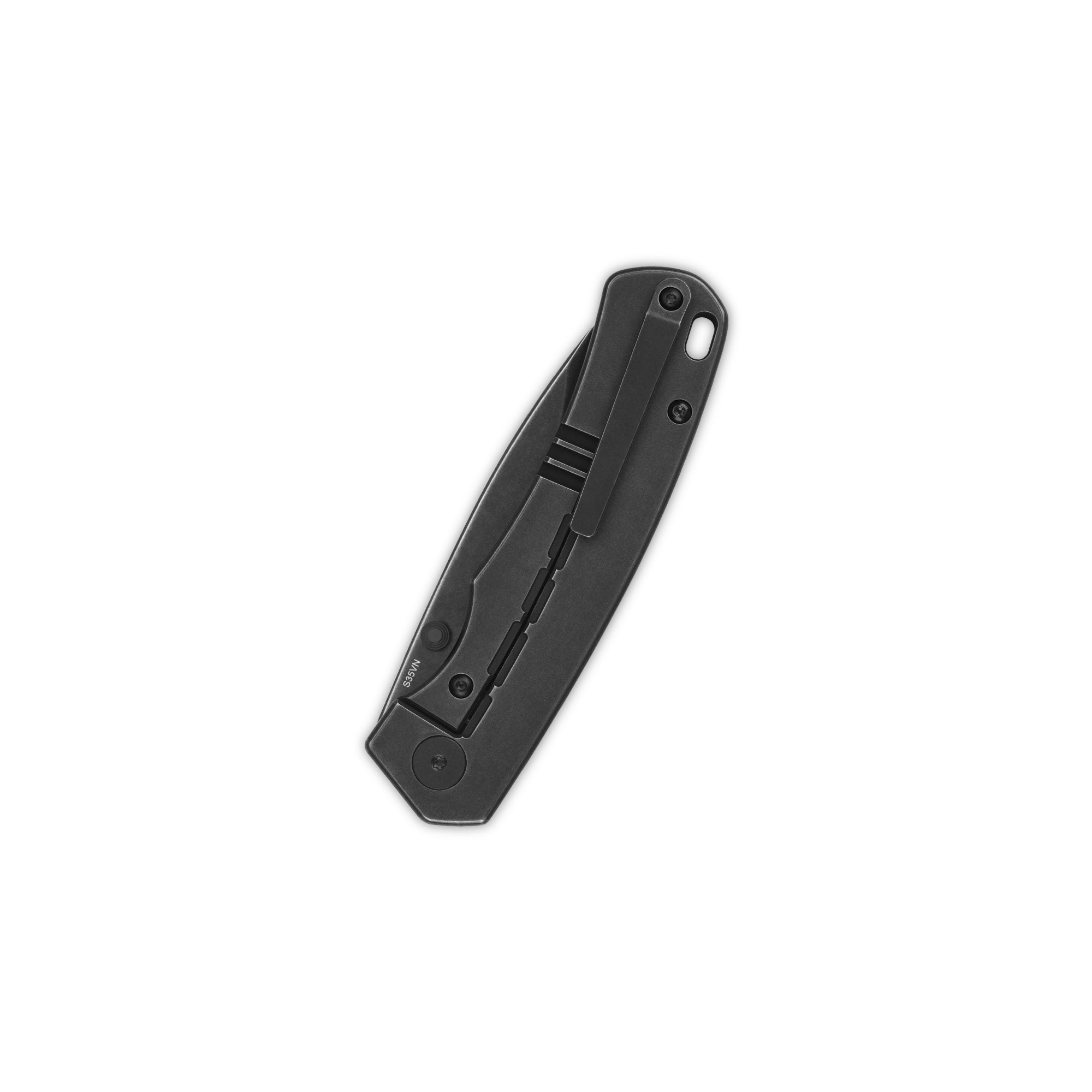 QSP Puffin Frame Lock Pocket Knife - CPM S35VN Steel Blade, Titanium Handle with Carbon Fiber Inlay - EDC, Outdoor, Camping & Survival Knife