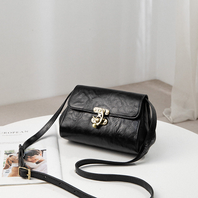 Authentic Italian Leather Crossbody Bag for Women - Stylish & Durable Handbag for Travel, Work & Everyday Use