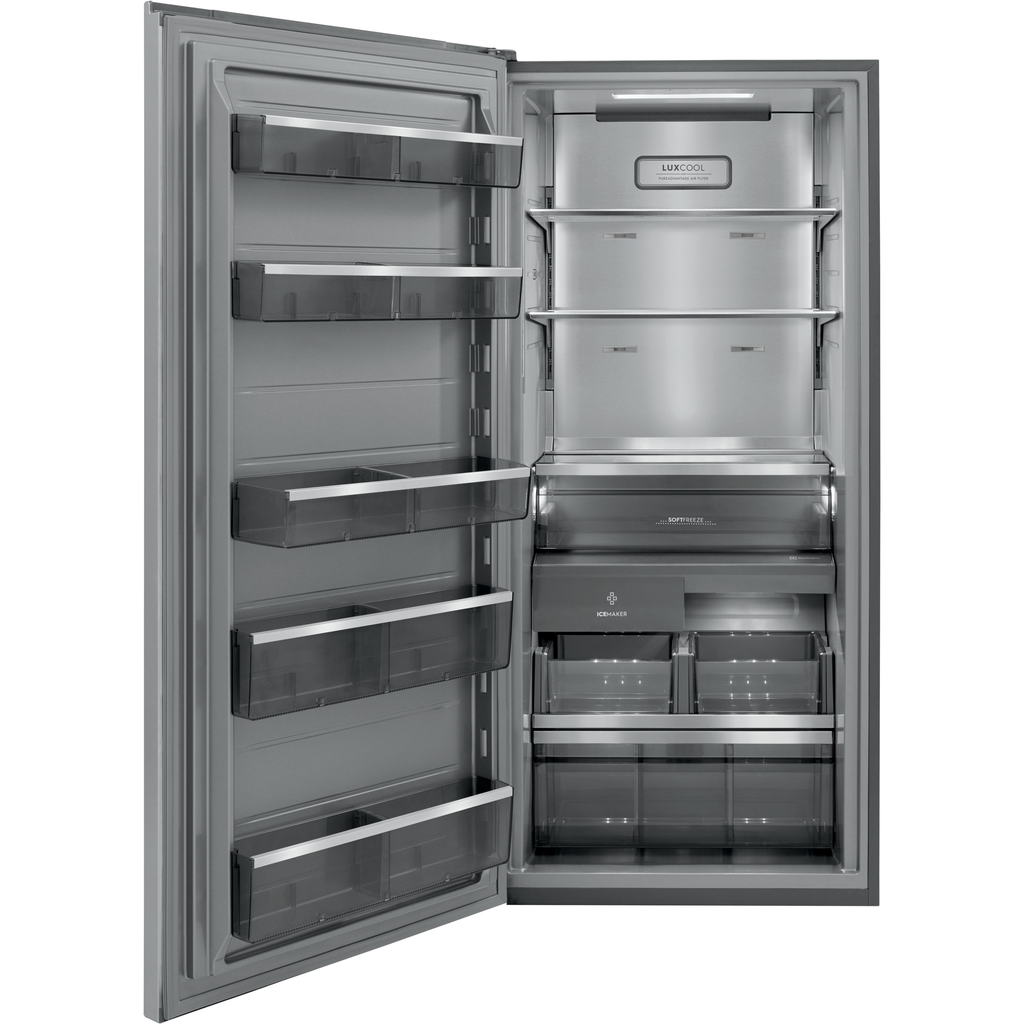 Electrolux 19 cu ft Upright Freezer with Ice Maker EI33AF80WS - Perfect for Home, Kitchen, and Commercial Use