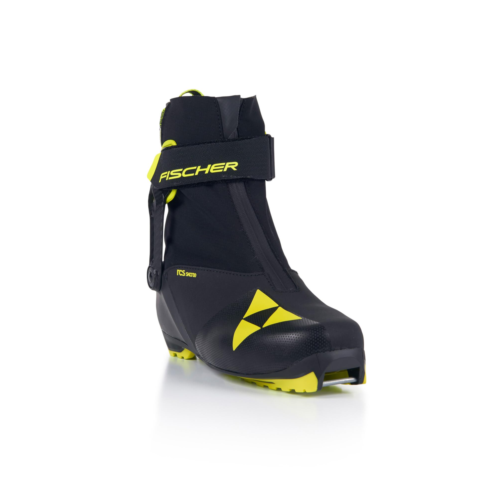 Fischer Unisex RCS Skate Ski Boots - Durable, Weatherproof & Insulated for Nordic Race Skating - Size 41 - Perfect for Winter Sports, Cross-Country Skiing & Outdoor Adventures