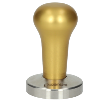 Premium Tamper Essential - Aluminum & Stainless Steel Espresso Tamper (Black/Gold/Red/Blue) - Perfect for Baristas & Home Coffee Brewing