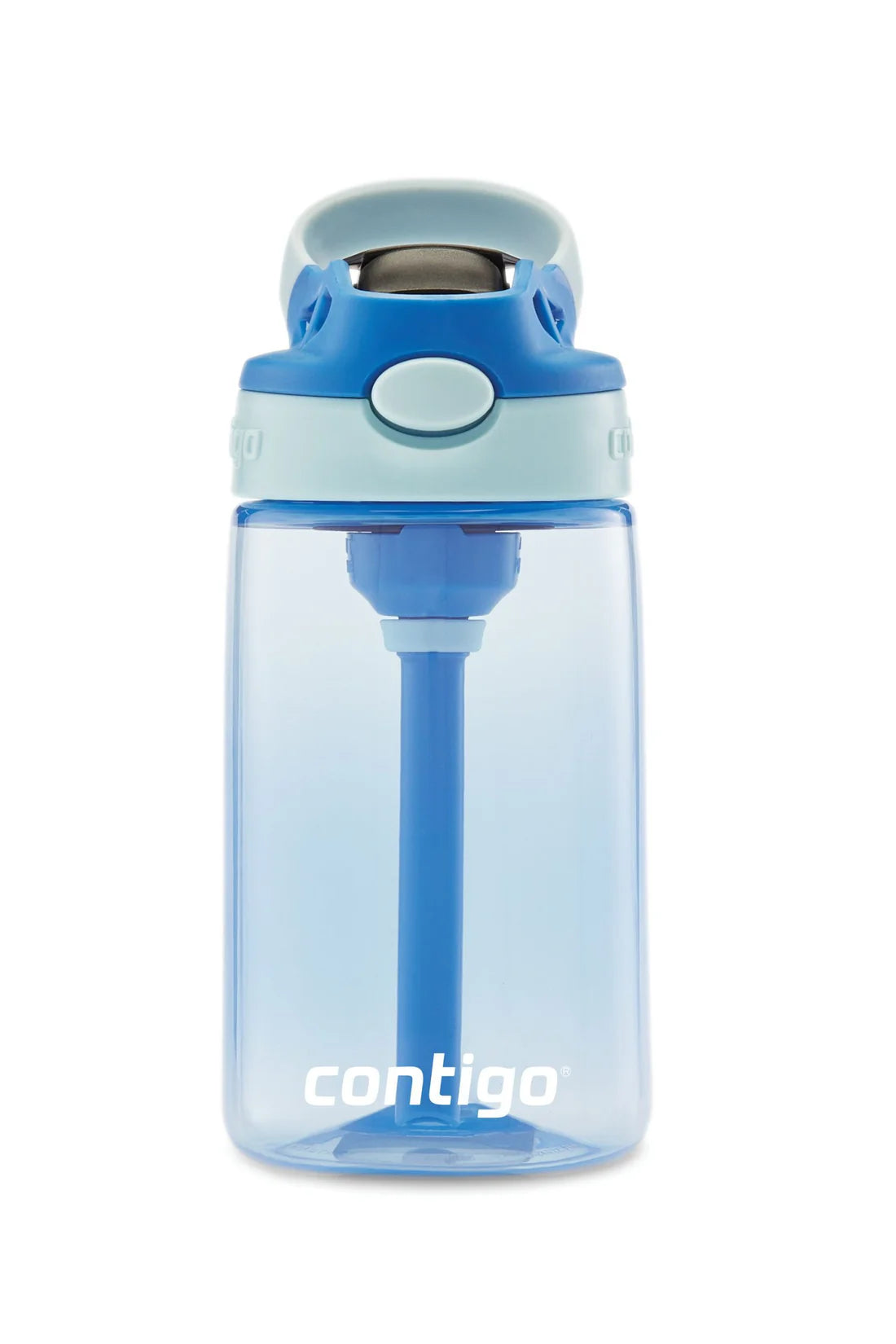 Contigo Kids Autospout Water Bottle 14oz (414ml) - Leak Proof, Spill Proof Stainless Steel Insulated Bottle for School, Travel & Outdoor Activities