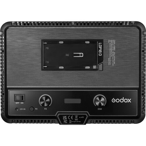 Godox LDP18D 18W Bi-Color LED Video Light Panel - 3200K-5600K Adjustable, CRI≥95 for Photography, YouTube & Studio Filming - Perfect for Vlogging, Interviews & Product Shoots