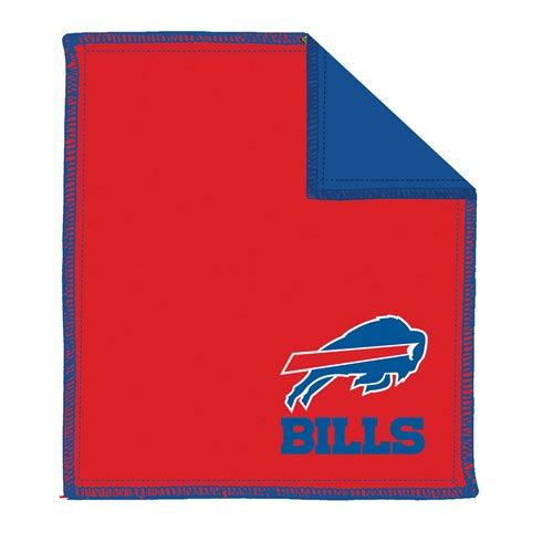NFL Buffalo Bills Bowling Towel - Absorbent Microfiber Shammy for Bowling Balls & Shoes - Perfect for Bowling Leagues & NFL Fans