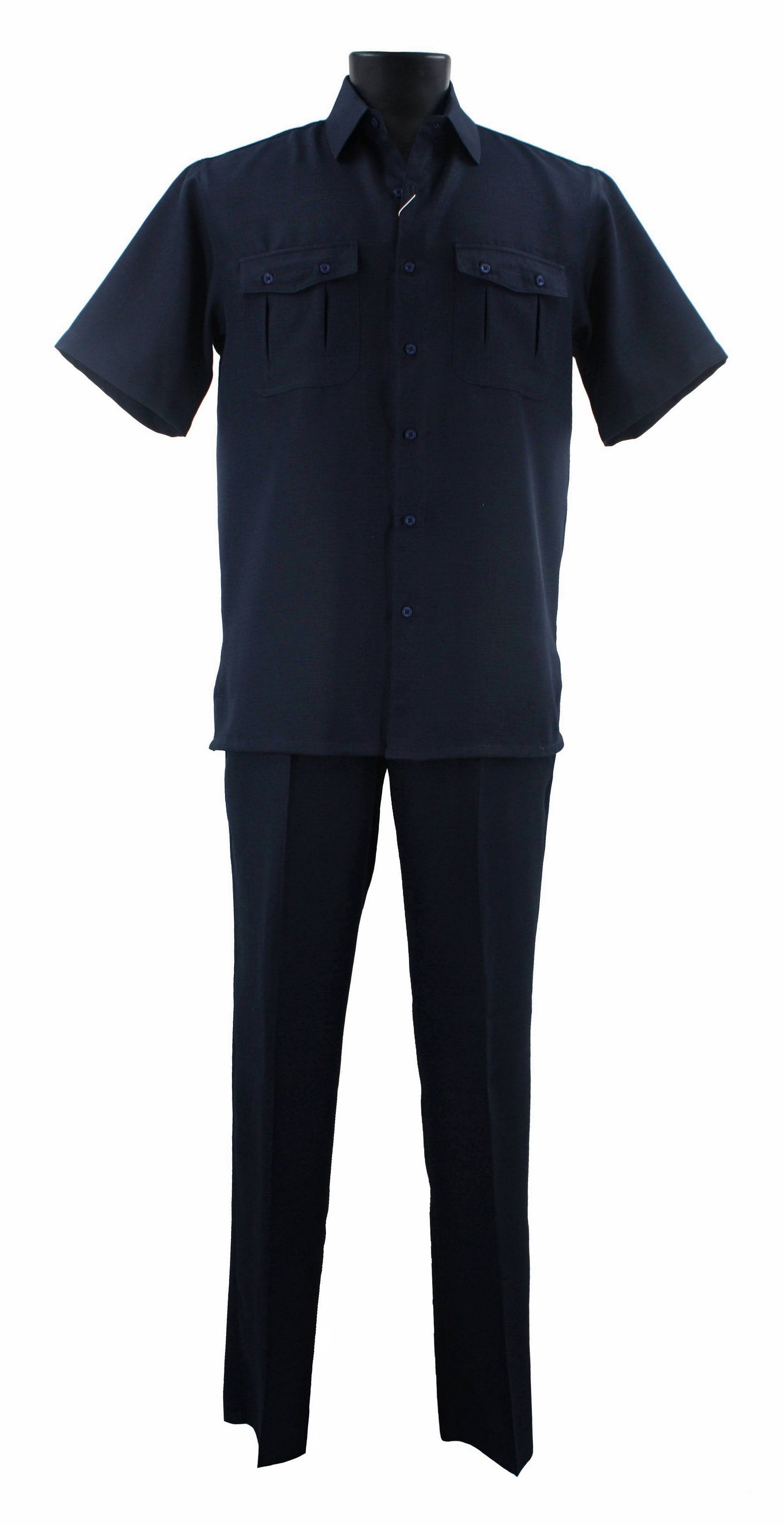 Bassiri Navy 2-Piece Set for Women - Stylish Matching Outfit | Perfect for Casual Wear, Office, and Date Nights