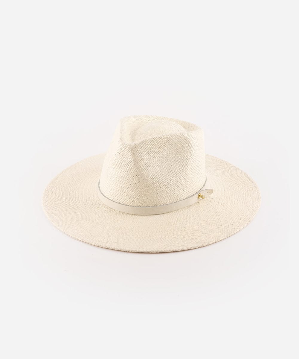 Carmen Panama Straw Hat for Women - Wide Brim Sun Hat with UPF 50+ Protection - Perfect for Beach, Travel, and Summer Outdoor Activities