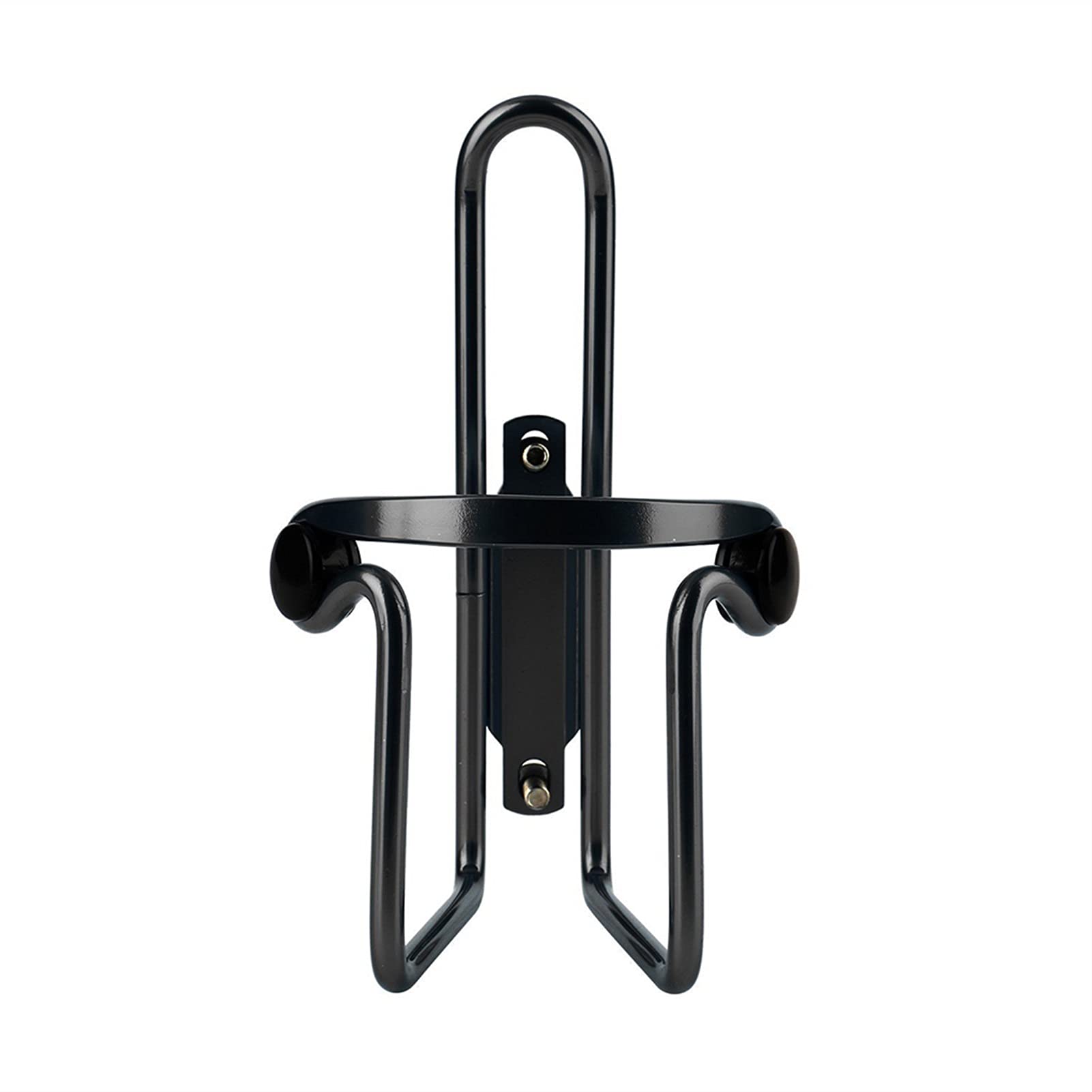 YYOUHE Aluminum Alloy Bike Water Bottle Holder - MTB Bicycle Drink Cage for Cycling, Hiking & Commuting - Universal Cup Rack Accessory (Black)