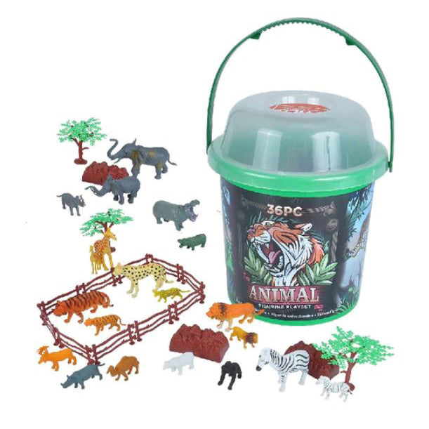 Animal Adventure Bucket 22112 - Premium Kids Sand & Water Play Toy for Outdoor Beach & Backyard Fun