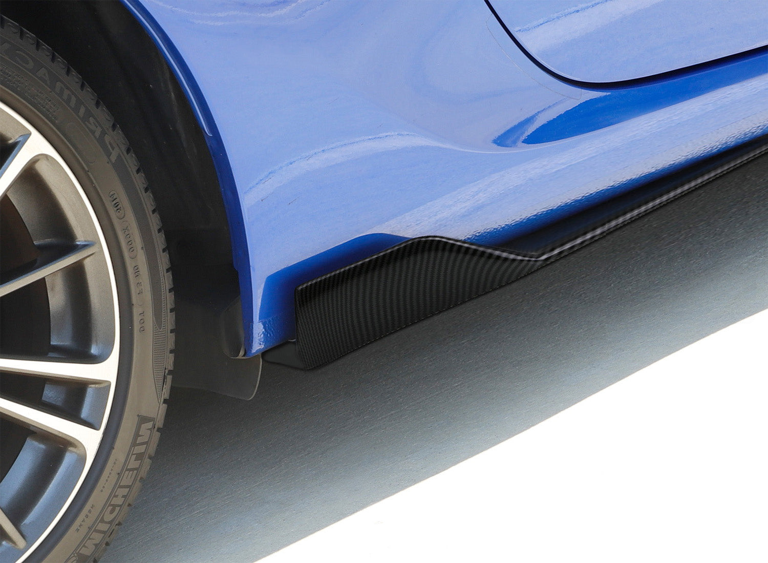 Premium Carbon Fiber Universal Rear Side Skirt Winglets Diffusers - Extra Long Left/Right Design for Enhanced Aerodynamics & Style | Perfect for Sports Cars, Tuner Vehicles & Performance Upgrades