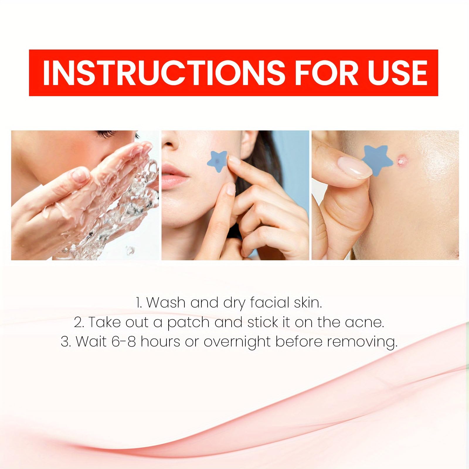 Hydrocolloid Acne Patches for Face - 400 Pcs Star-Shaped Pimple Healing Stickers to Absorb Fluid, Reduce Redness & Blemishes | Perfect for Overnight Spot Treatment & Teen Skincare Care