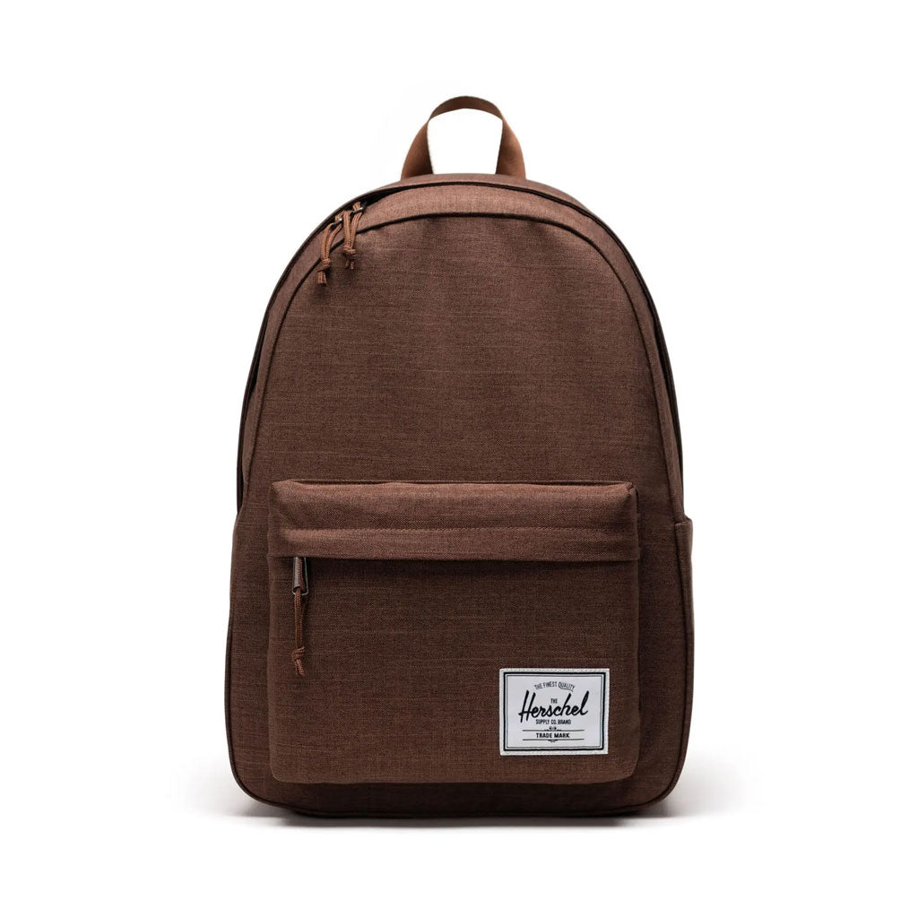 Herschel Classic XL Backpack - Stylish & Durable Laptop Backpack for Men & Women - Perfect for Travel, Work & School - Potting Soil Crosshatch Design
