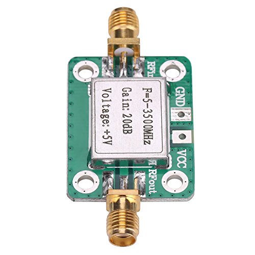 5-3500MHz 20dB Low Noise RF Amplifier Module with Shielding Box - for Ham Radio, Signal Boosting & Wireless Communication Systems