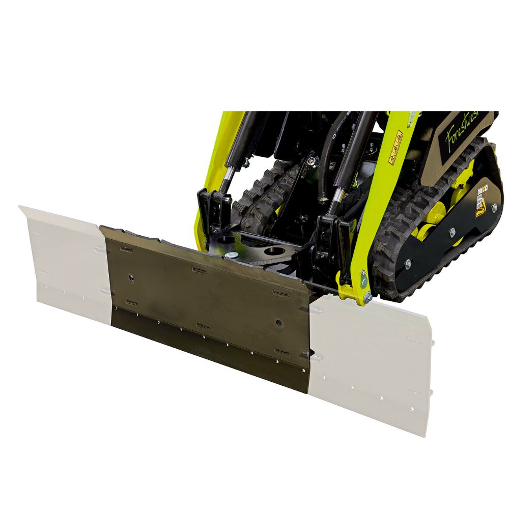 Forestwest BM700 Skid Steer Loader Plow Blade #31492 - Heavy-Duty Snow Plow Attachment for Winter Landscaping & Farm Maintenance