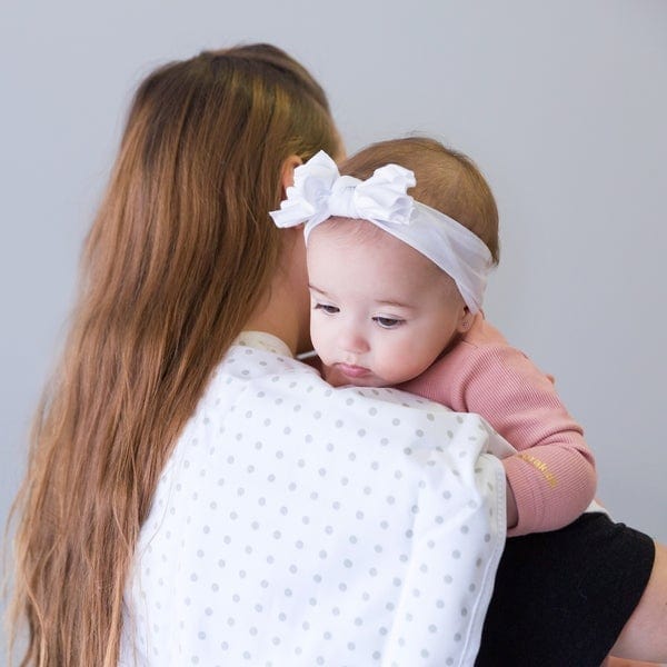 Elys & Co Ultra Soft Waterproof Burp Cloths for Babies - 5 Pack Absorbent Spit-Up Bibs for Newborns & Infants - Perfect for Feeding, Nursing, and On-the-Go Use