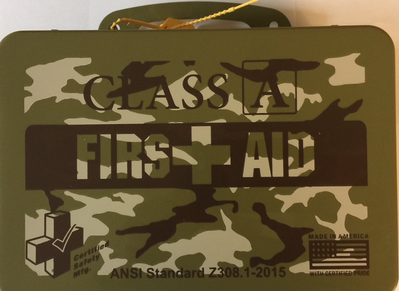 Camo Class A First Aid Kit 616-063 - Emergency Medical Supplies for Outdoor Camping, Hiking & Survival