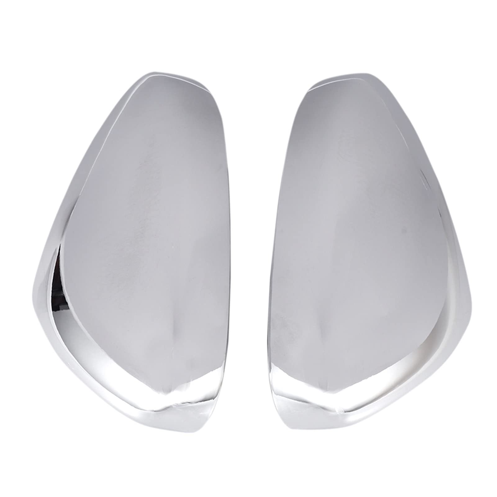 Chrome Car Mirror Covers for Peugeot 3008 5008 (2017-2018) - Glossy Exterior Side Mirror Accessories | Enhance Style & Protection for Daily Driving & Car Shows
