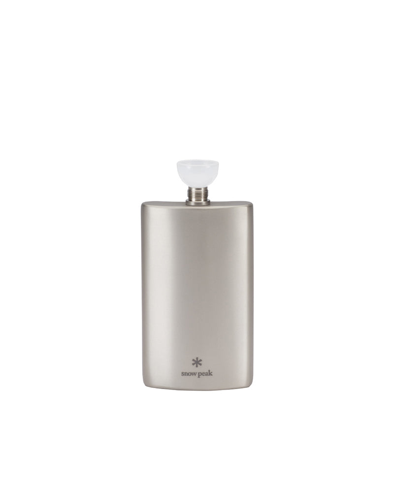Premium Titanium Flask - Lightweight, Durable & Leak-Proof Metal Liquor Bottle for Outdoor Adventures, Camping, Hiking & Travel