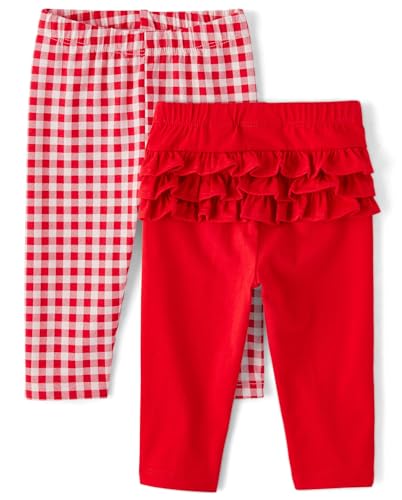Red Gingham/Red Ruffle 2-pack