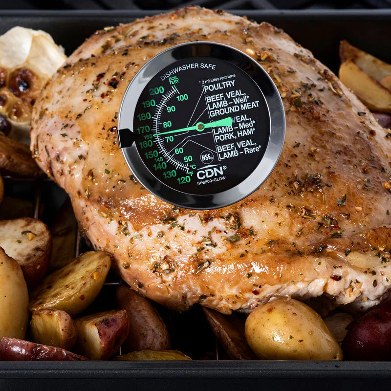 Premium CDN Therm Dial Cooking Thermometer for Meat, Poultry, BBQ - Accurate Instant Read Kitchen Tool for Grilling, Roasting, Baking & Food Safety