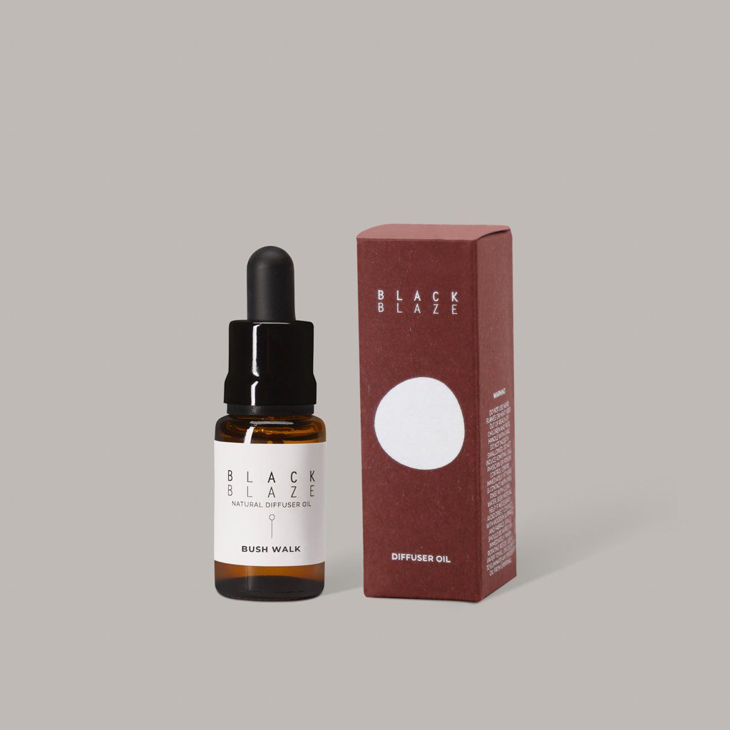 BLACK BLAZE Diffuser Oil - Bush Walk Scent | Premium Essential Oil Blend for Aromatherapy | Perfect for Home, Office & Spa Relaxation