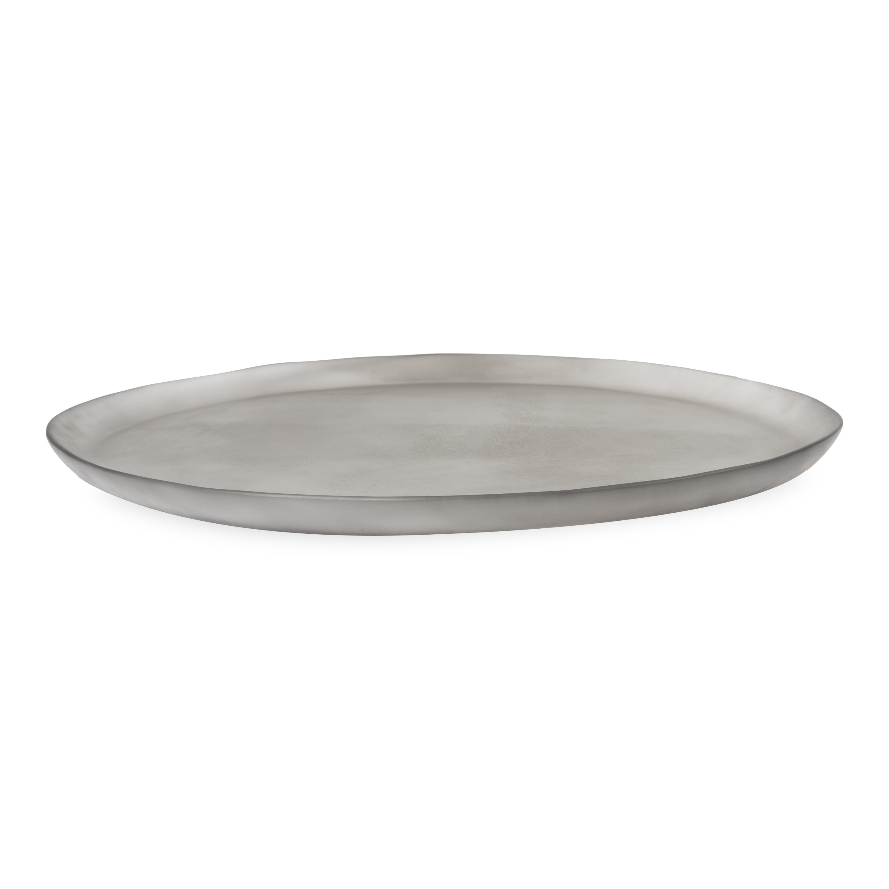 Round Serving Tray with Fog Effect - Elegant Decorative Tray for Dining, Coffee, or Display - Perfect for Home Decor, Parties, and Gift Giving