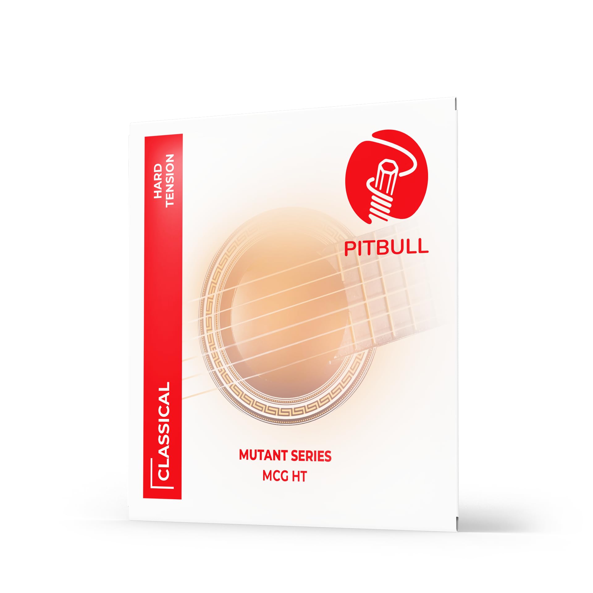 Pitbull Mutant Series Classical Nylon Guitar Strings (MCG HT Hard Tension) - Premium Acoustic Guitar Strings for Classical & Flamenco Players - Perfect for Performances, Practice & Recording Sessions