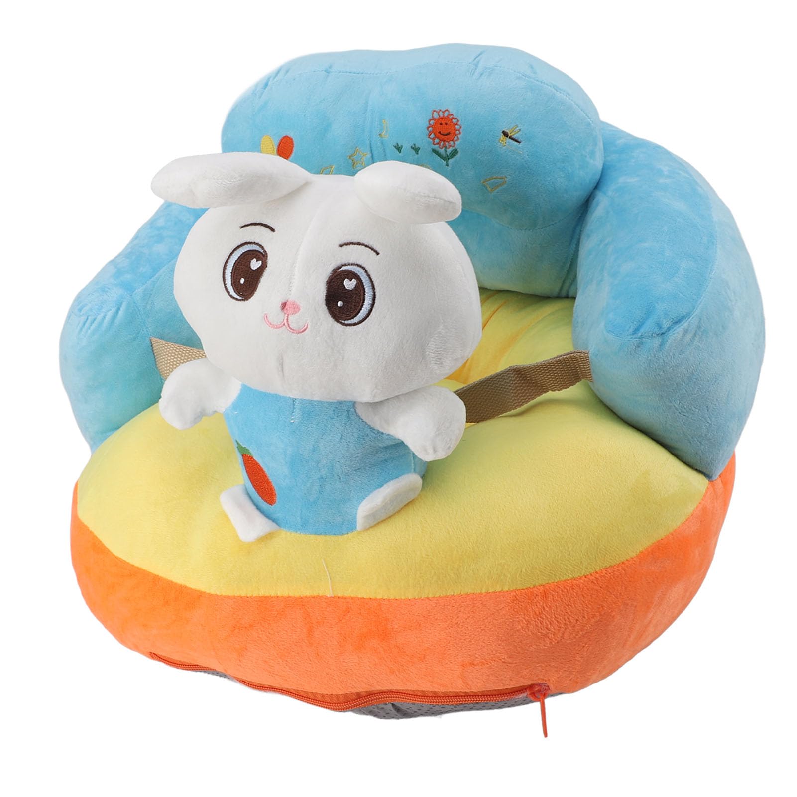 Baby Support Sofa for Infants - Soft Plush Sitting Chair with Stable Base for Girls & Boys - Perfect for Playtime, Learning to Sit, and Nursery Decor (#3)