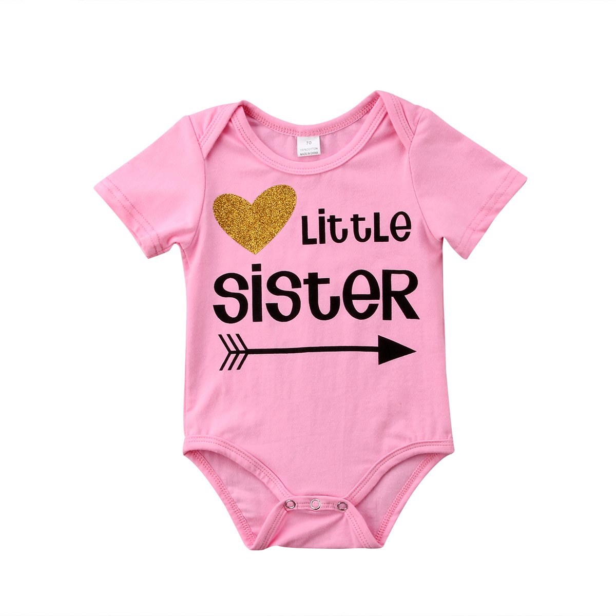 Matching Sister T-Shirt & Bodysuit Set for Girls & Toddlers - Family Outfits