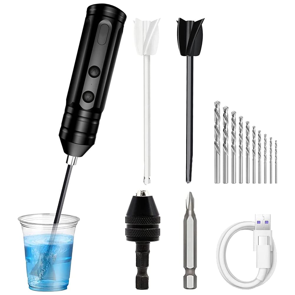 PLEASANT Electric Resin Mixer - Professional Epoxy Resin Drill Set for Tumblers, Crafts & DIY Projects - Perfect for Resin Art, Jewelry Making & Woodworking