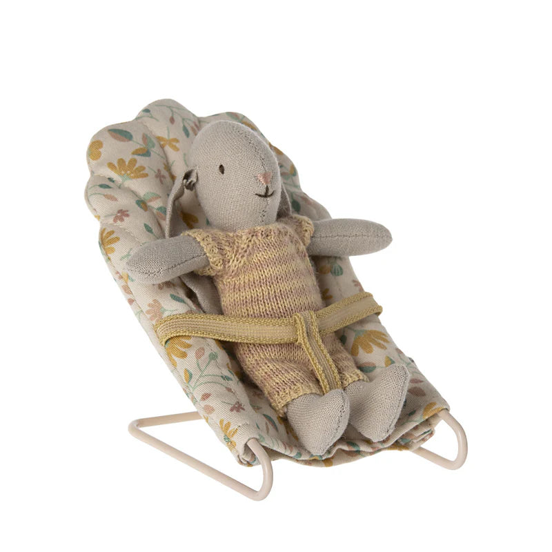 Maileg Micro Baby Sitter Doll - Miniature Collectible Toy for Kids & Adults - Perfect for Dollhouse Play, Gift Giving & Collecting