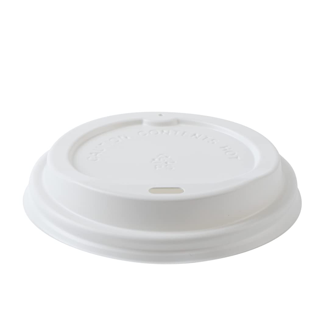 12oz Insulated Coffee Cups with Lids (200 Pack) - Leakproof & Non-Slip Red Disposable Paper Cups for Hot Beverages - Perfect for Coffee, Tea, Hot Cocoa & Lattes in Restaurants, Cafés & Offices