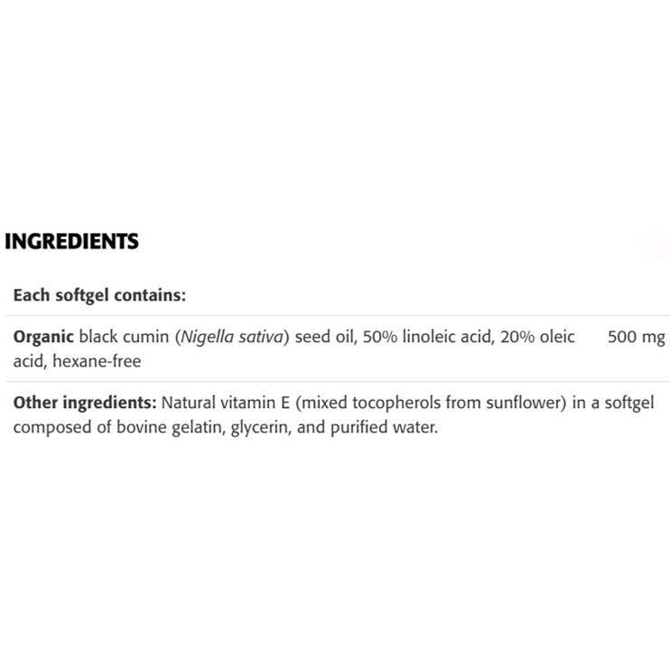 Premium Black Cumin Seed Oil 500mg - 120 Softgels for Immune Support & Wellness - Cold Pressed Nigella Sativa Supplement for Daily Health & Vitality - Perfect for Immune Boosting, Skin Care & Overall Wellbeing