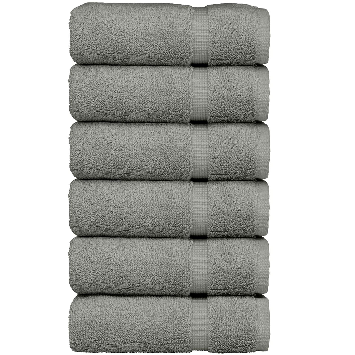Premium 100% Turkish Cotton 700 GSM Luxury Washcloth Set - Soft Spa & Hotel Quality Bath Towels for Face, Body & Makeup Removal (13