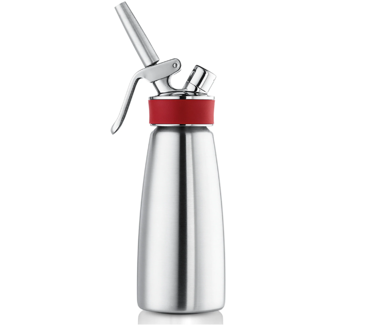 iSi Gourmet Whip Cream Dispenser - 1 Pint (16oz) Stainless Steel Whipped Cream Maker for Coffee, Desserts & Cocktails | Professional Kitchen & Home Baking Tool