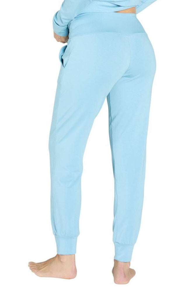 Laguna Wide Waistband Joggers for Women - High Waisted Comfortable Lounge Pants - Perfect for Yoga, Running, and Casual Wear