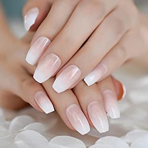 Empress Curve Extreme Upper Arch Artificial Nails - 100 Pcs for Salon & DIY Manicure - Perfect for Acrylic, Gel & Press-On Nails - Professional Quality for Stunning Nail Art & Beauty Enhancement