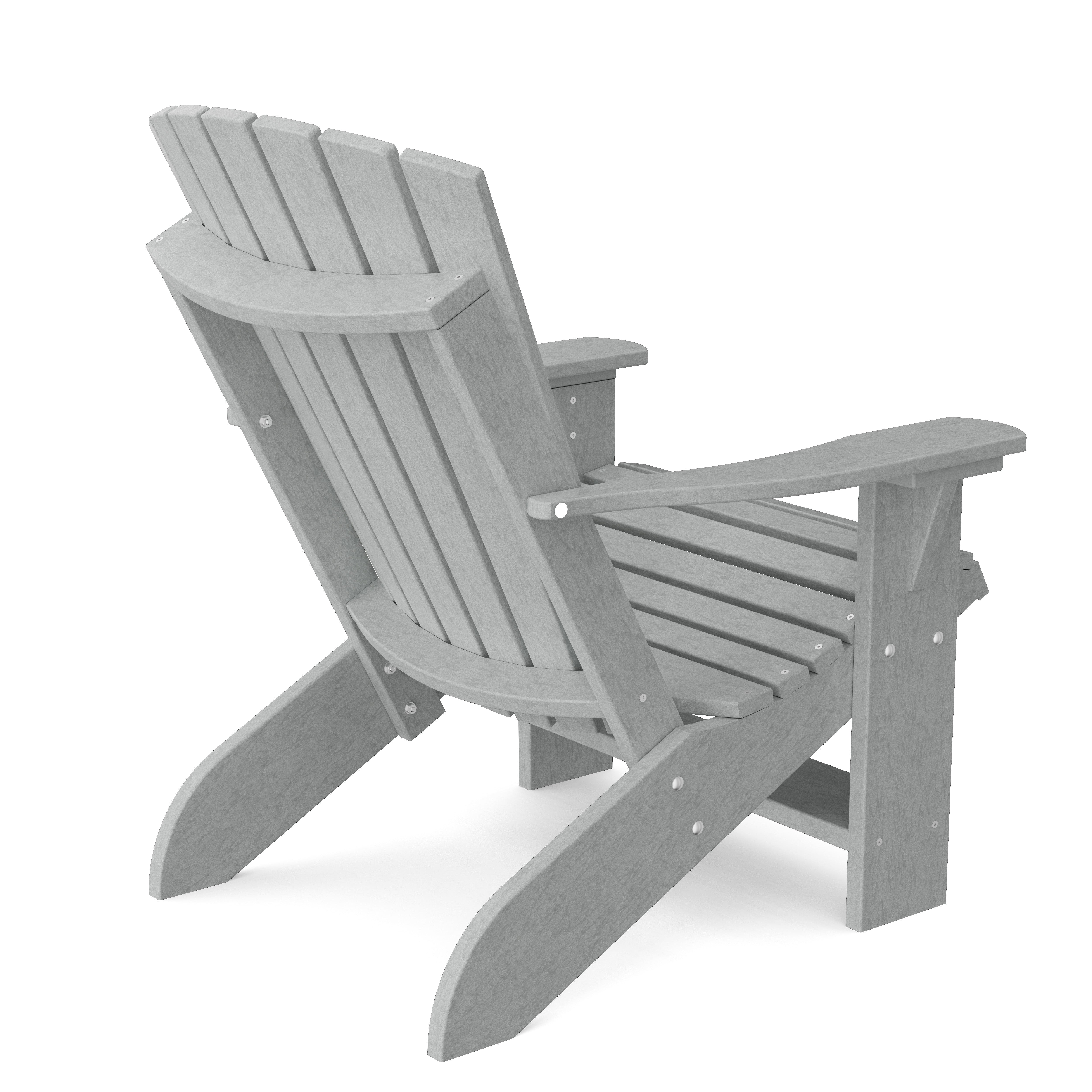 Premium Heritage Adirondack Chair - Solid Wood Outdoor Patio Furniture for Garden, Deck, Poolside & Backyard Relaxation