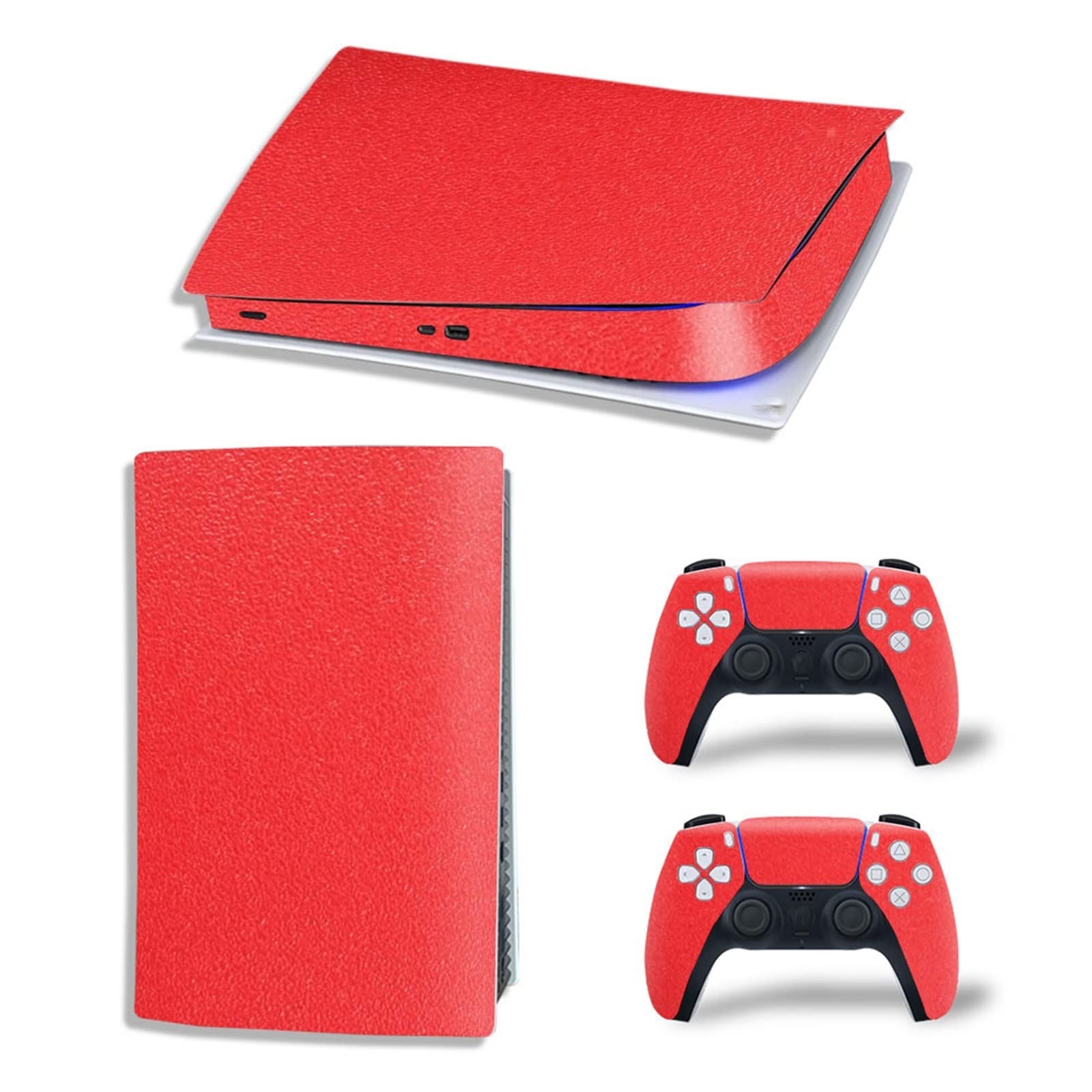 Anime Vinyl Skin Wrap for PS5 Digital Edition - Scratch-Resistant, Durable, Bubble-Free Console & 2 Controller Decals - Anti-Scratch Protection Film (Design 76025) - Perfect for Gaming Setups & Anime Fans
