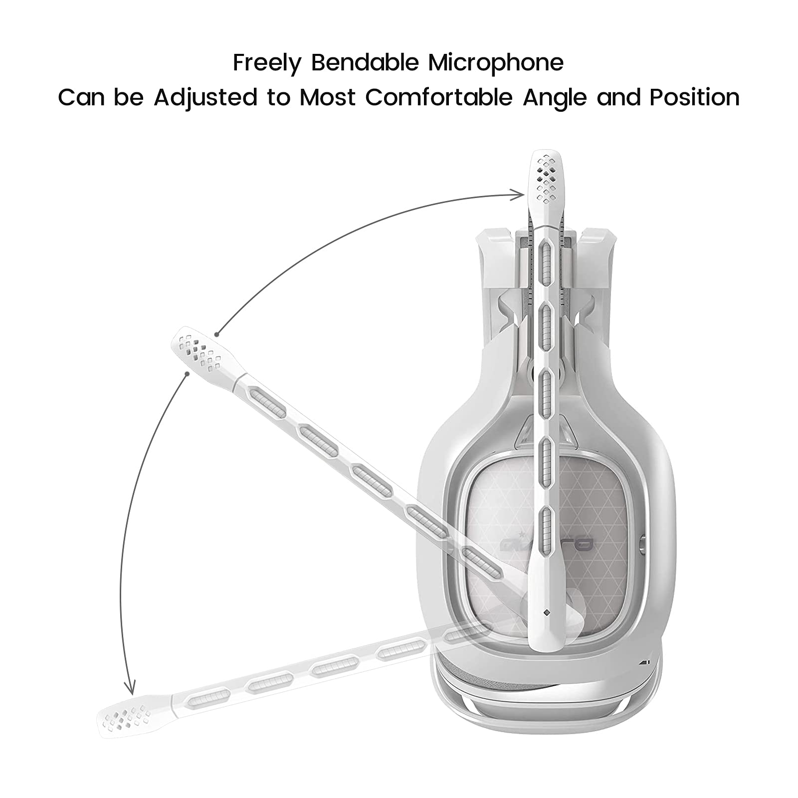 Replacement Microphone for Astro A40 TR & A40 Gaming Headset - Detachable Noise Cancelling Mic with Foam Cover - Compatible with PS5, PS4, Xbox Series X/S - Perfect for Streaming, Gaming & Voice Chat