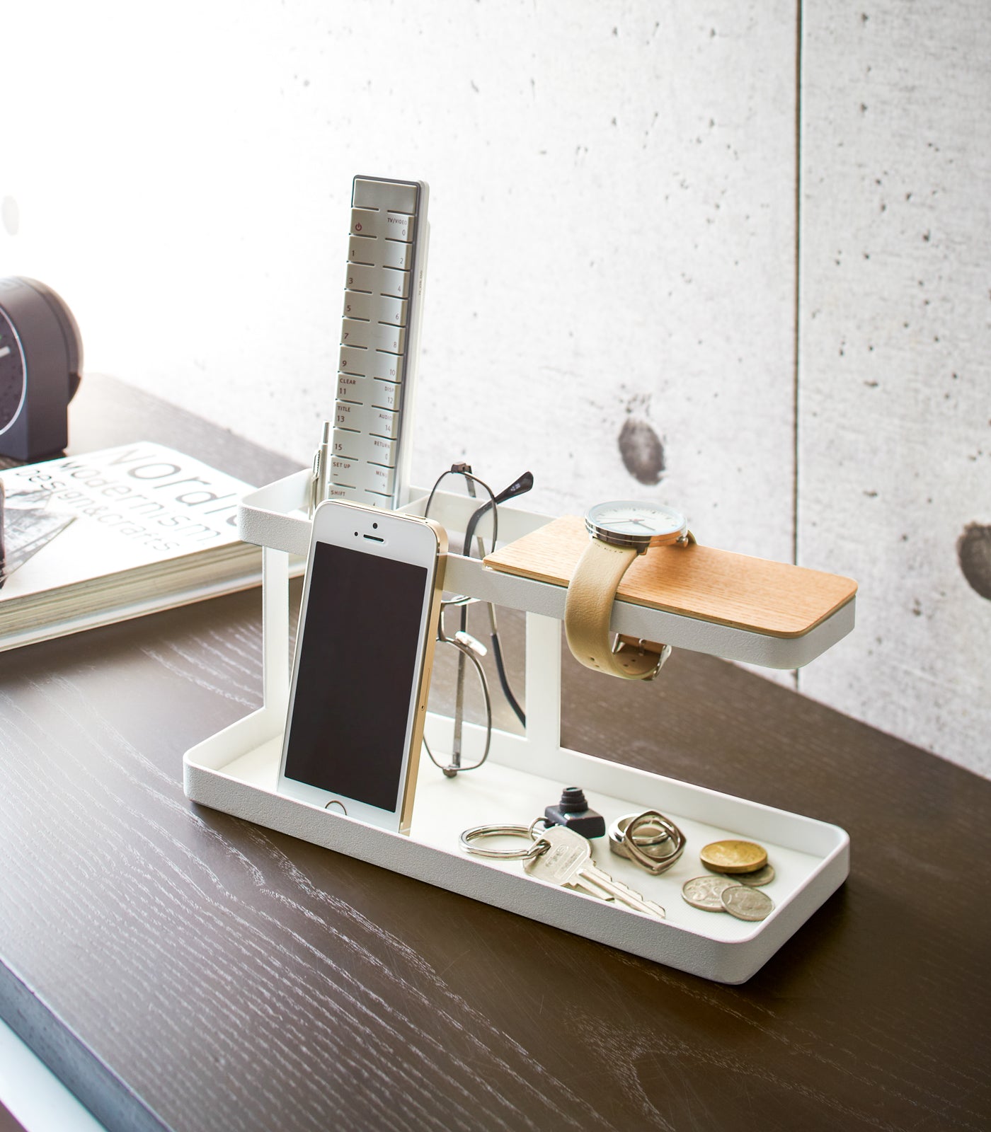 Premium Steel Desk Organizer - Office & Home Workspace Storage Solution for Pens, Clips & Supplies | Perfect for Desks, Counters & Workstations