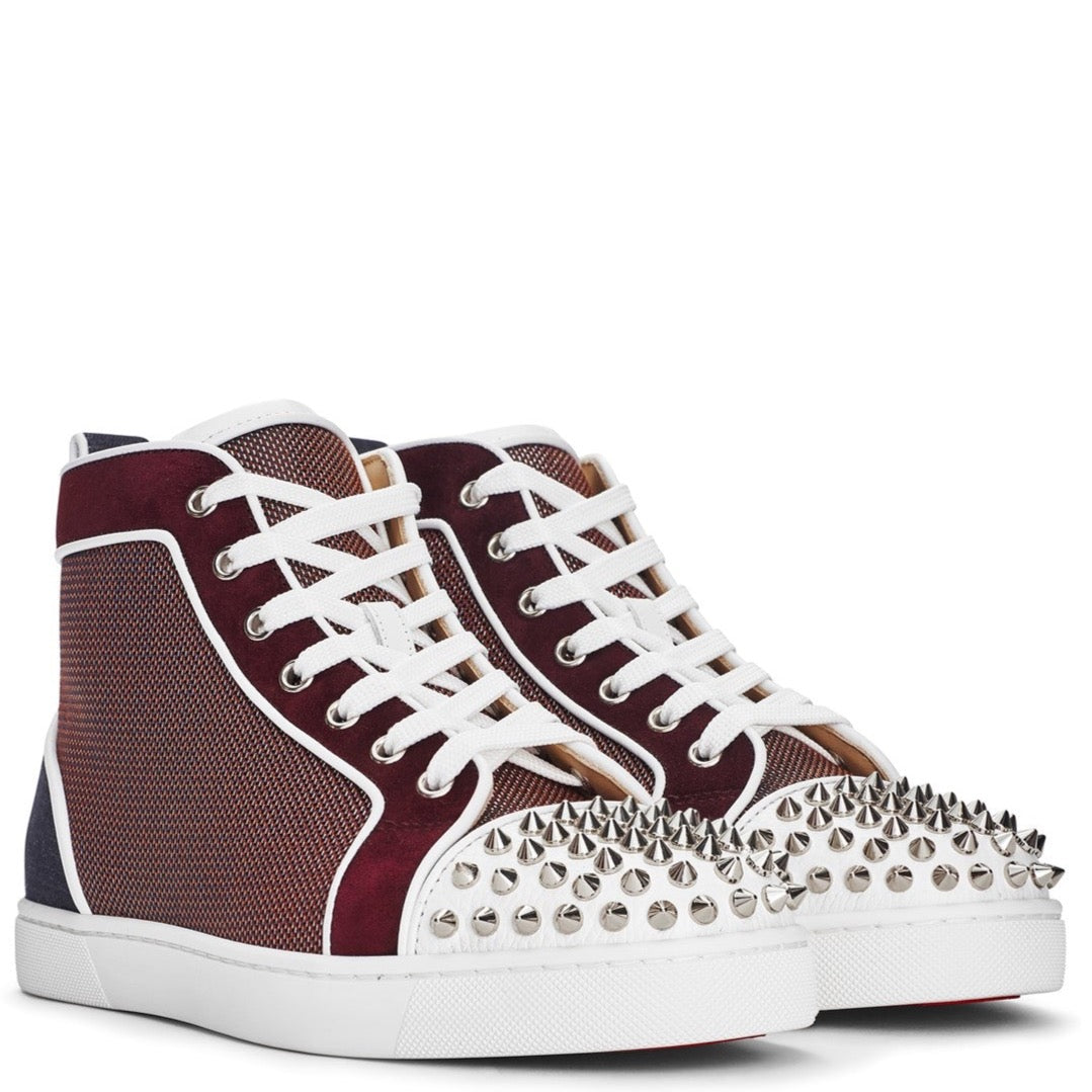 Christian Louboutin Orlato Spike High Heels - Luxury Women's Stiletto Pumps with Signature Red Sole | Perfect for Evening Parties, Red Carpet Events & Special Occasions